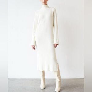 NWT Anna Quan Cream Sweater Dress Rosaline